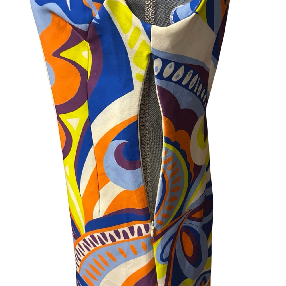 Zara Multicolor Abstract Mini Dress - Picture 8 of 9